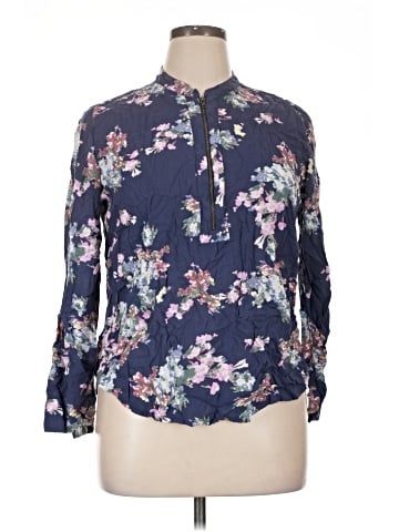 Weatherproof 3/4 Sleeve Blouse (view 1)
