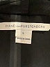 Diane von Furstenberg 100% Polyester Black Sleeveless Blouse Size L - photo 7