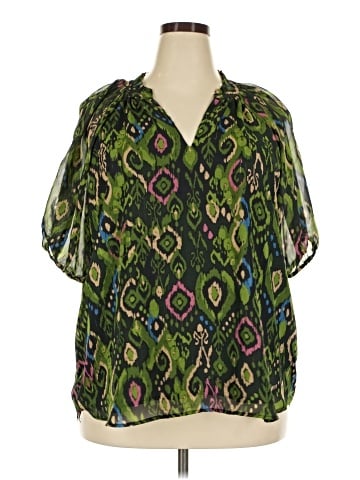Philosophy Republic Clothing Short Sleeve Blouse (view 1)