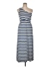 Gianni Bini Stripes Blue Casual Dress Size L - photo 1