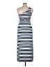 Gianni Bini Stripes Blue Casual Dress Size L - photo 2