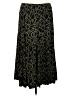 Chico's Paisley Black Casual Skirt Size Med (1) - photo 1