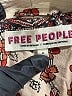 Free People 100% Cotton Ivory Blazer Size M - photo 6