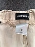 Express Solid Ivory Tan Khaki Shorts Size M - photo 3