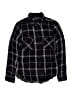 Lucky Brand Plaid Black Long Sleeve Button-Down Shirt Size XS (kids) - photo 1