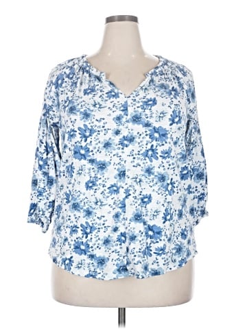 Style&Co 3/4 Sleeve Blouse (view 1)
