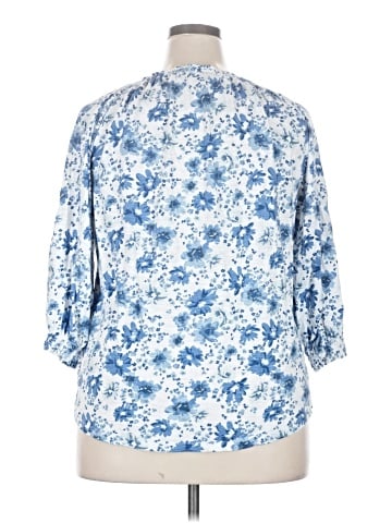 Style&Co 3/4 Sleeve Blouse (view 2)