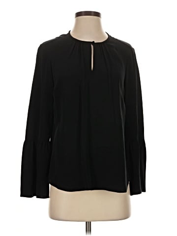 J.Crew Long Sleeve Silk Top (view 1)