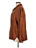 Purejill Brown Long Sleeve Button-Down Shirt Size L (petite) - photo 5