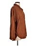 Purejill Brown Long Sleeve Button-Down Shirt Size L (petite) - photo 4