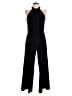 Roz & Ali 100% Polyester Solid Black Jumpsuit Size 12 - photo 1