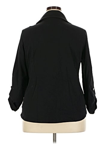 Style&Co Sport 3/4 Sleeve Button-Down Shirt (view 2)