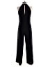 Roz & Ali 100% Polyester Solid Black Jumpsuit Size 12 - photo 2