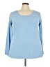 Lularoe Blue Pullover Sweater Size 3X - photo 1