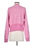 Unbranded 100% Polyester Tweed Pink Cardigan Size L - photo 2
