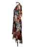 Club Monaco 100% Polyester Tropical Red Cocktail Dress Size 0 - photo 5