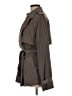 Gap 100% Polyester Gray Trenchcoat Size M - photo 5