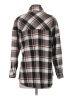 Timing 100% Cotton Plaid Gray Long Sleeve Button-Down Shirt Size S - photo 2