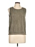 Mystree Gray Sleeveless Top Size L - photo 1