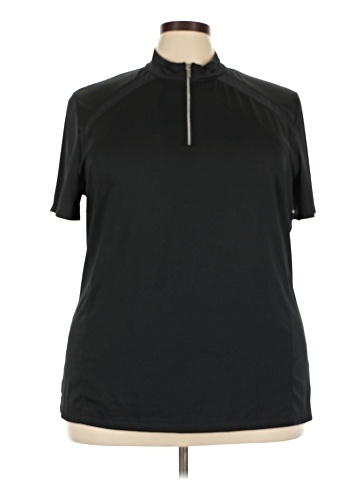 Tail Short Sleeve Turtleneck (view 1)