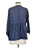 Soft Joie 100% Cotton Blue 3/4 Sleeve Blouse Size S - photo 2