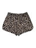 H&M 100% Cotton Animal Print Gold Shorts Size M - photo 2
