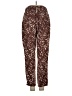 Old Navy Animal Print Brown Linen Pants Size XS - photo 2