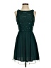 Speechless 100% Polyester Stars Teal Cocktail Dress Size 5 - photo 1