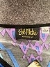Bob Mackie Blue Purple Long Sleeve Blouse Size L - photo 7