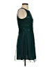 Speechless 100% Polyester Stars Teal Cocktail Dress Size 5 - photo 4