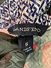 Lands' End 100% Lyocell Print Blue Casual Pants Size 8 - photo 7