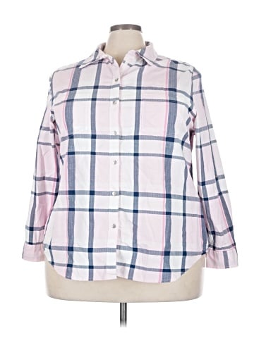 Allison Daley 3/4 Sleeve Button-Down Shirt (view 1)