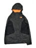 The North Face 100% Nylon Gray Black Snow Jacket Size 18 - 20 - photo 1