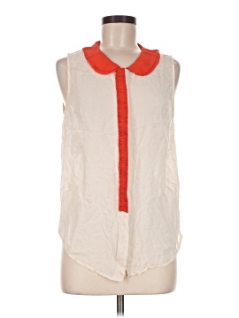 Anthropologie Sleeveless Button Down Shirt