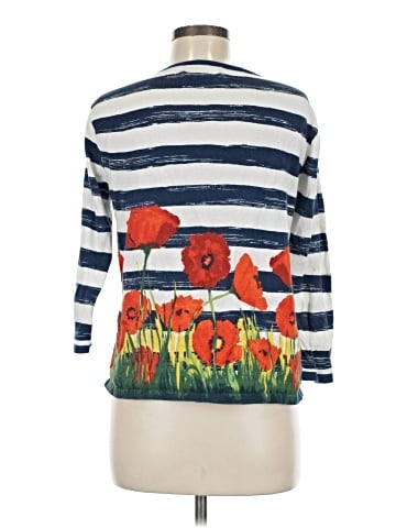 August Silk 3/4 Sleeve Top (view 2)