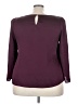 Vince Camuto 100% Polyester Burgundy 3/4 Sleeve Top Size 2X - photo 2