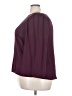 Vince Camuto 100% Polyester Burgundy 3/4 Sleeve Top Size 2X - photo 5