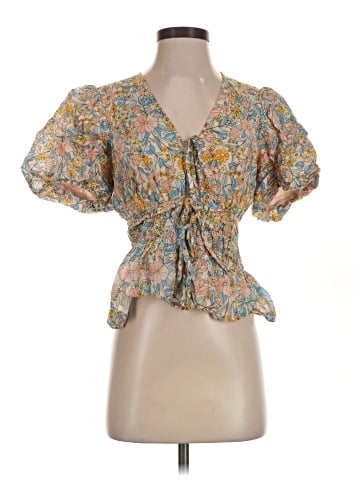 Shoshanna Short Sleeve Blouse (view 1)