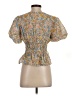 Shoshanna Tan Short Sleeve Blouse Size S - photo 2