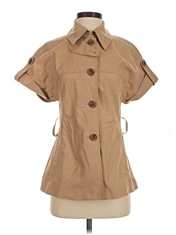 Lafayette 148 New York Short Sleeve Button-Down Shirt (view 1)