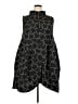 Kozan 100% Polyester Graphic Black Cocktail Dress Size XL - photo 1