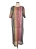 Zara Metallic Silver Casual Dress Size L - photo 1