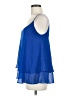 Venus 100% Polyester Blue Sleeveless Blouse Size 6 - photo 5