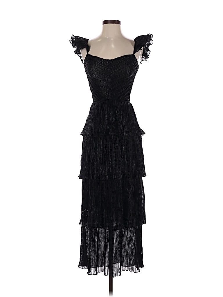 Pre-owned Saylor Cocktail Dress In Black
