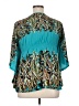 Madison Teal 3/4 Sleeve Blouse Size XL - photo 2