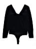 BCBGeneration 100% Recycled Polyester Black Bodysuit Size S - photo 2