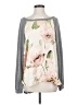 Ttee by Tt Collection Floral Gray Sweatshirt Size L - photo 1