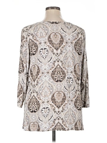 Croft & Barrow 3/4 Sleeve Blouse (view 2)