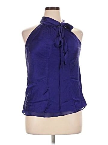 INC International Concepts Sleeveless Silk Top (view 1)