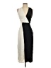 Equipment 100% Polyester Color Block Gray Cocktail Dress Size 00 - photo 1